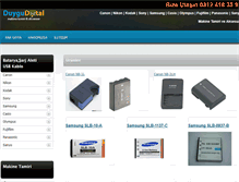 Tablet Screenshot of duygudijital.com